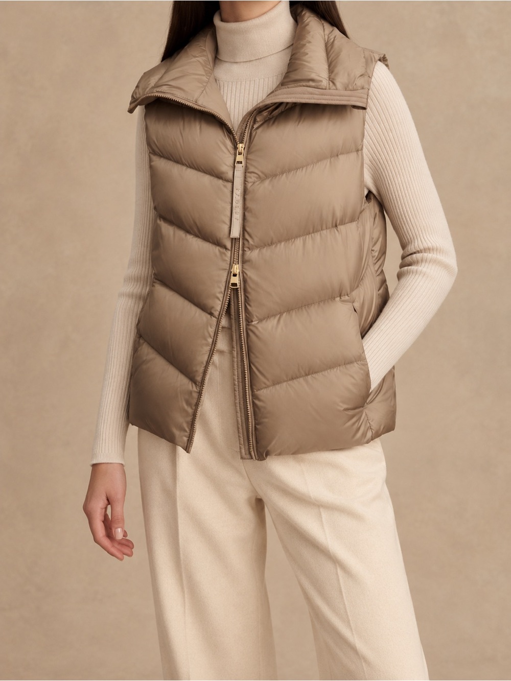 NWT Varley Bextor Lightweight Down Gilet Puffer Vest XS